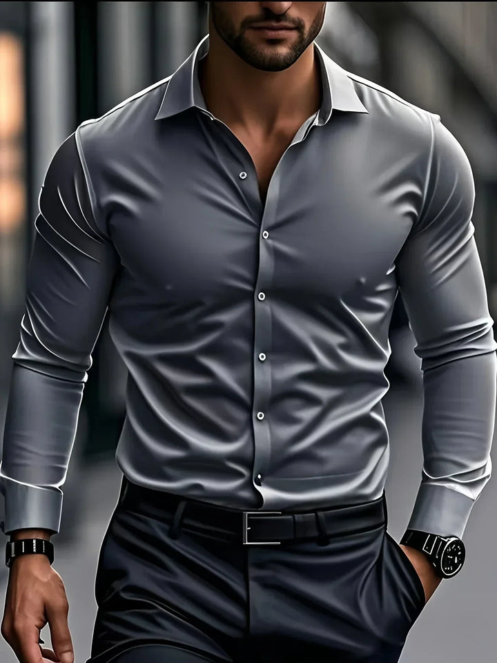 Gerardo | Camisa elegante de manga larga con botones