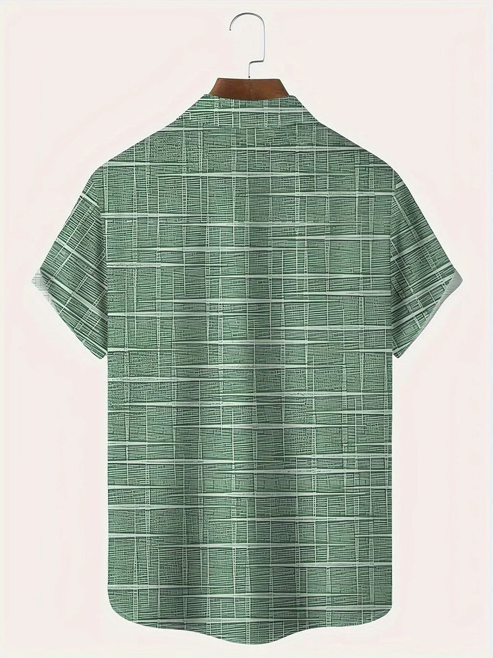 Gonzalo | Camisa elegante de rayas y cuadros