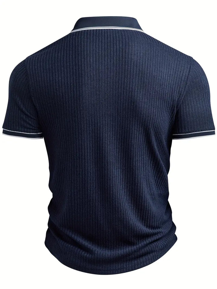 Azel | Polo elegante de manga corta