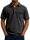 Jesús™ – Camisa Polo Vintage Casual para Hombre Brooklyn