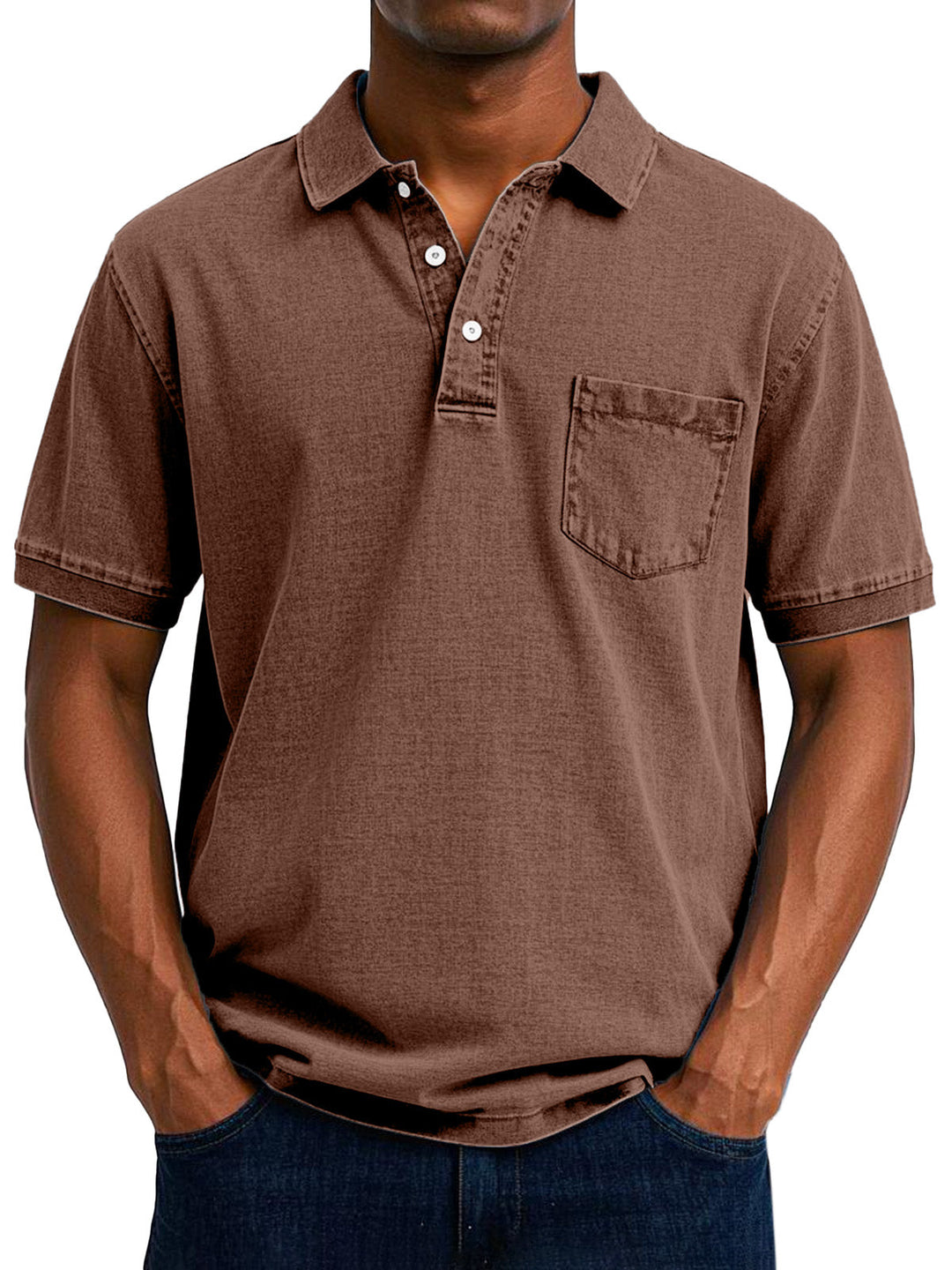 Azel | Camisa Polo Vintage Casual para Hombre