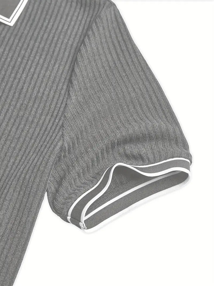 Azel | Polo elegante de manga corta