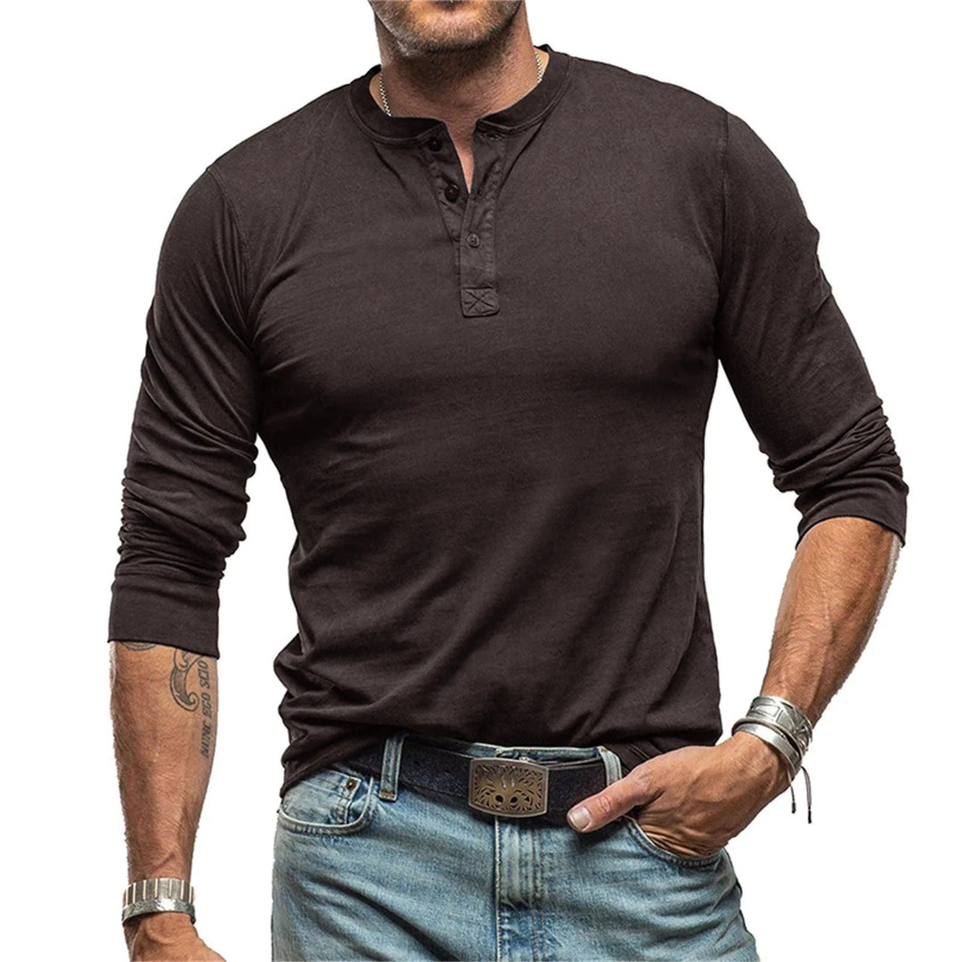 Julián | Camisa vintage de manga larga