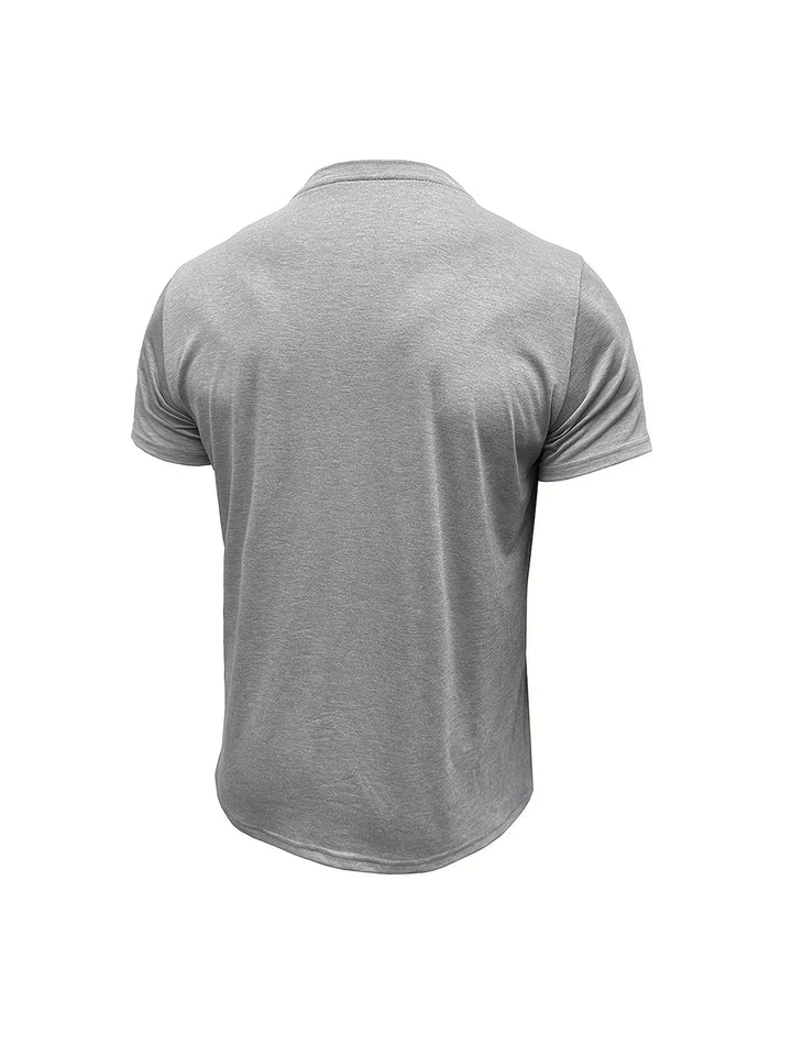 Azel | Camiseta de cuello redondo elegante con bolsillo