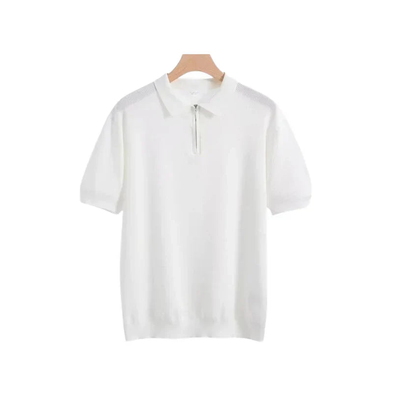 Ariel – Polo con cremallera Marbella - Musa de Ibiza