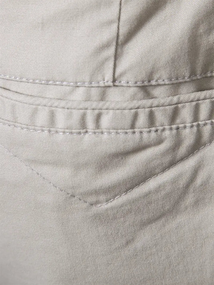 Azel | Pantalones cortos de algodón con bolsillos
