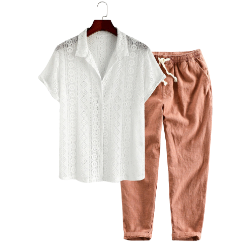 Rafael – Conjunto de mangas cortas Cannes - Musa de Ibiza