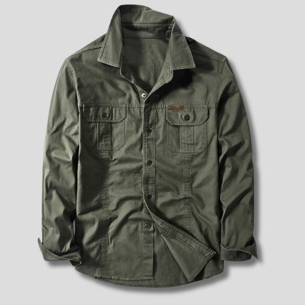 Adrián – Camisa cargo de estilo moderno - Musa de Ibiza