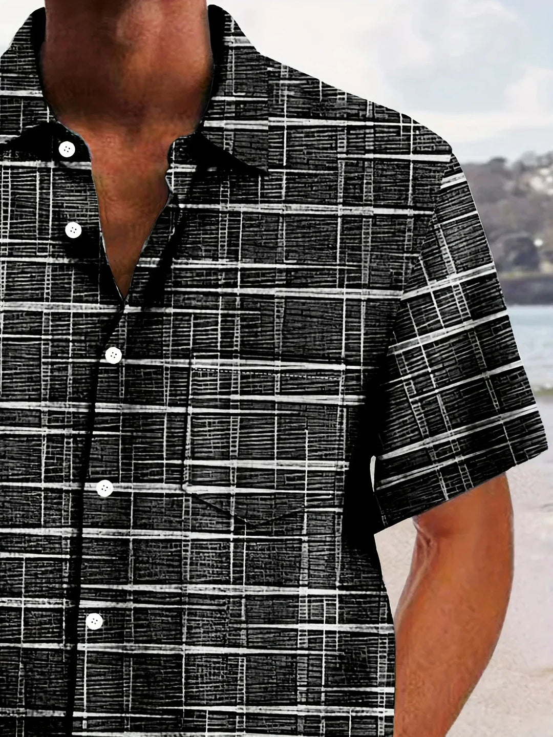 Gonzalo | Camisa elegante de rayas y cuadros