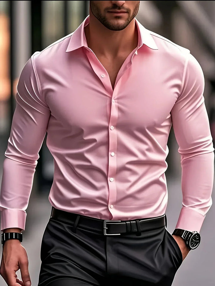 Gerardo | Camisa elegante de manga larga con botones