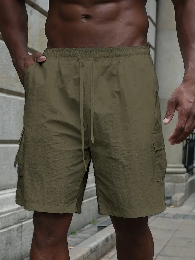 Azel | Pantalones cortos transpirables con cintura elástica
