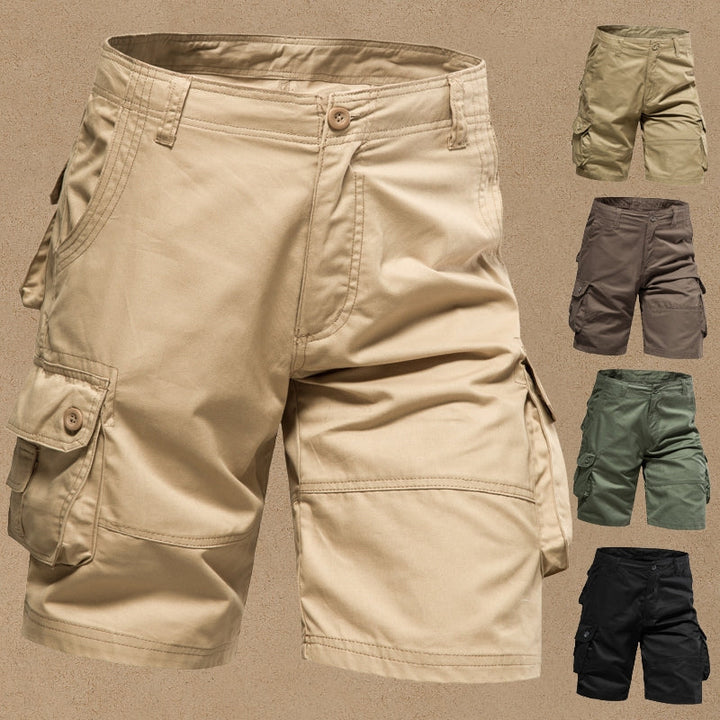 Azel | Pantalones cortos de verano cómodos con múltiples bolsillos