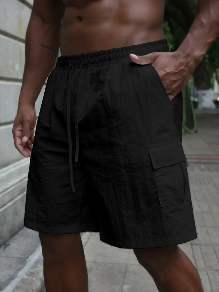Azel | Pantalones cortos transpirables con cintura elástica