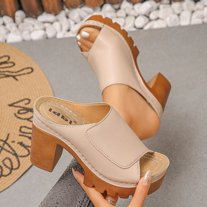 Musa | Sandalias con Tacón Elegantes y Cómodas
