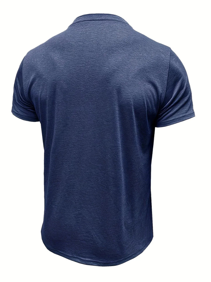 Azel | Camiseta de cuello redondo elegante con bolsillo