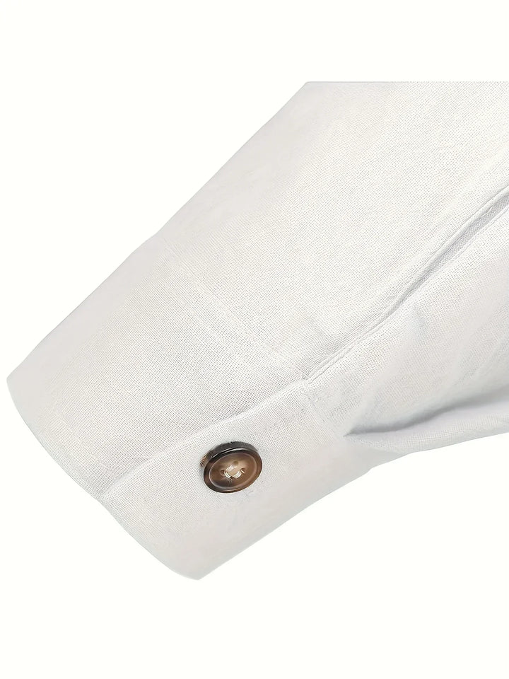 Hugo | Camisa ligera de algodón de manga larga