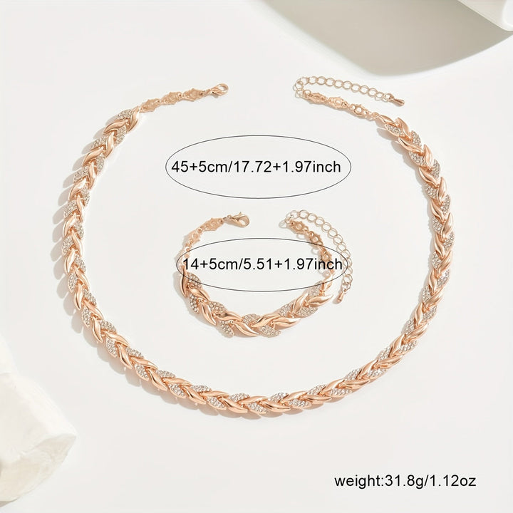 Conjunto de Cristal Cola de Sirena – Collar y Pulsera