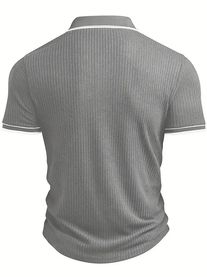 Azel | Polo elegante de manga corta