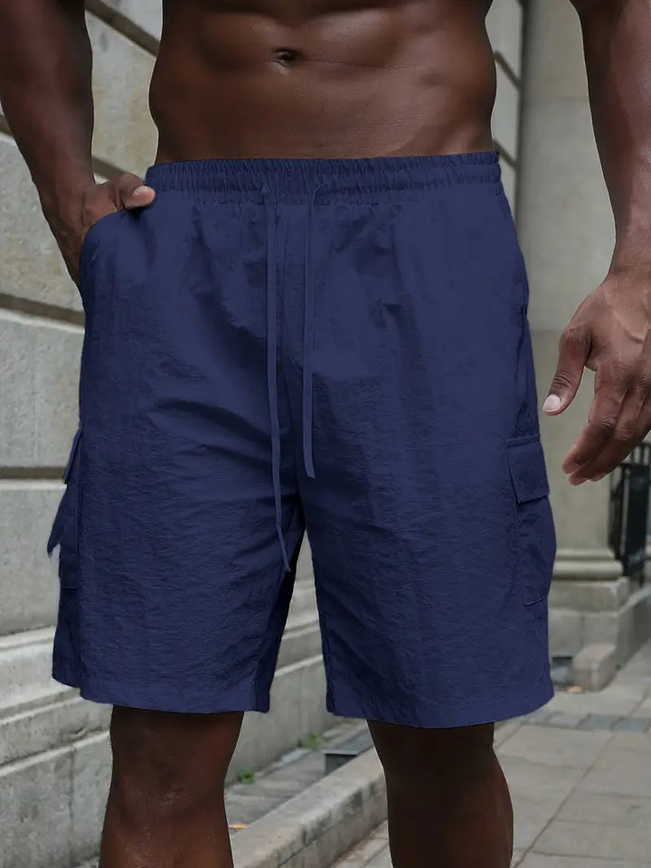 Azel | Pantalones cortos transpirables con cintura elástica