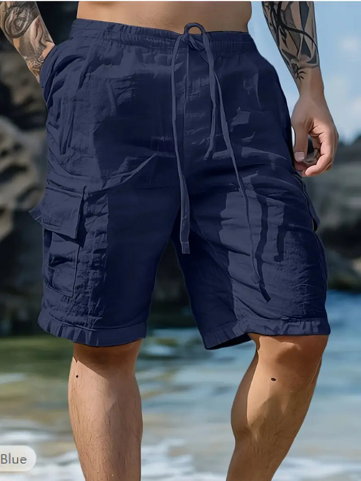 Azel | Pantalones cortos transpirables con cintura elástica