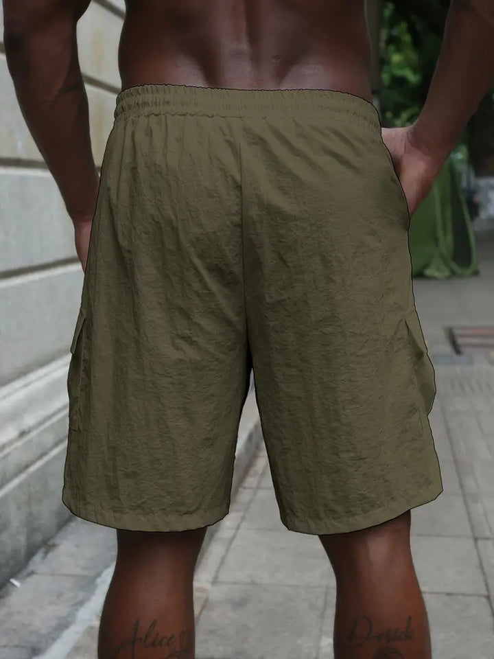 Azel | Pantalones cortos transpirables con cintura elástica