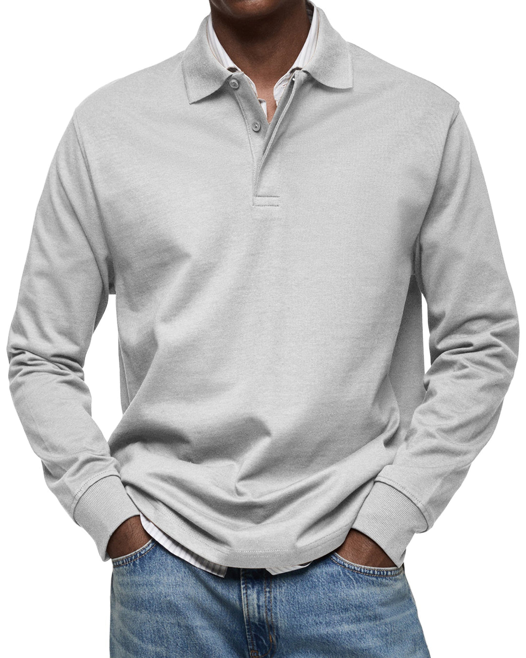 Joaquín | Camisa Poloshirt Casual de Manga Larga