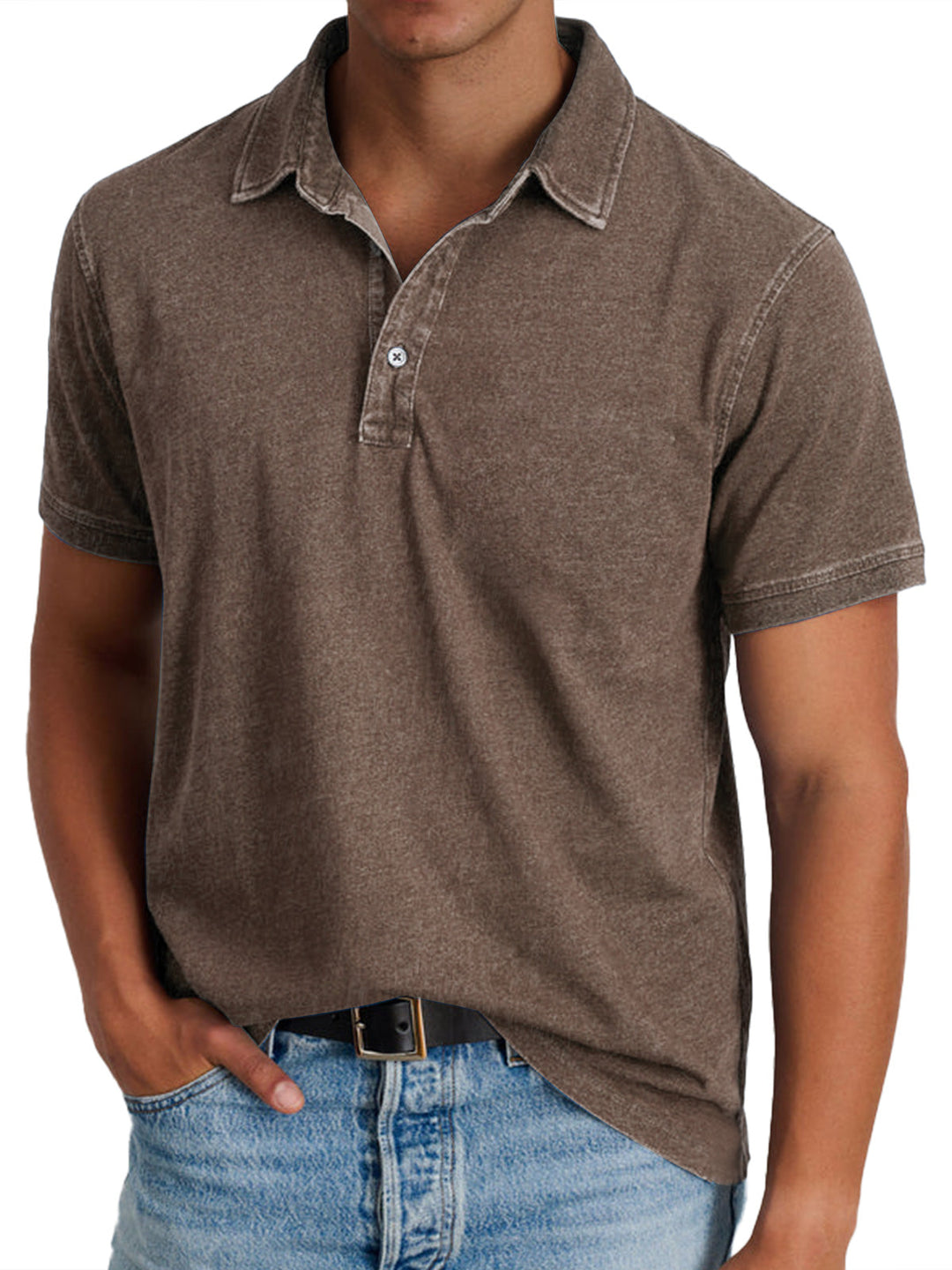 Azel | Polo con cuello para hombres