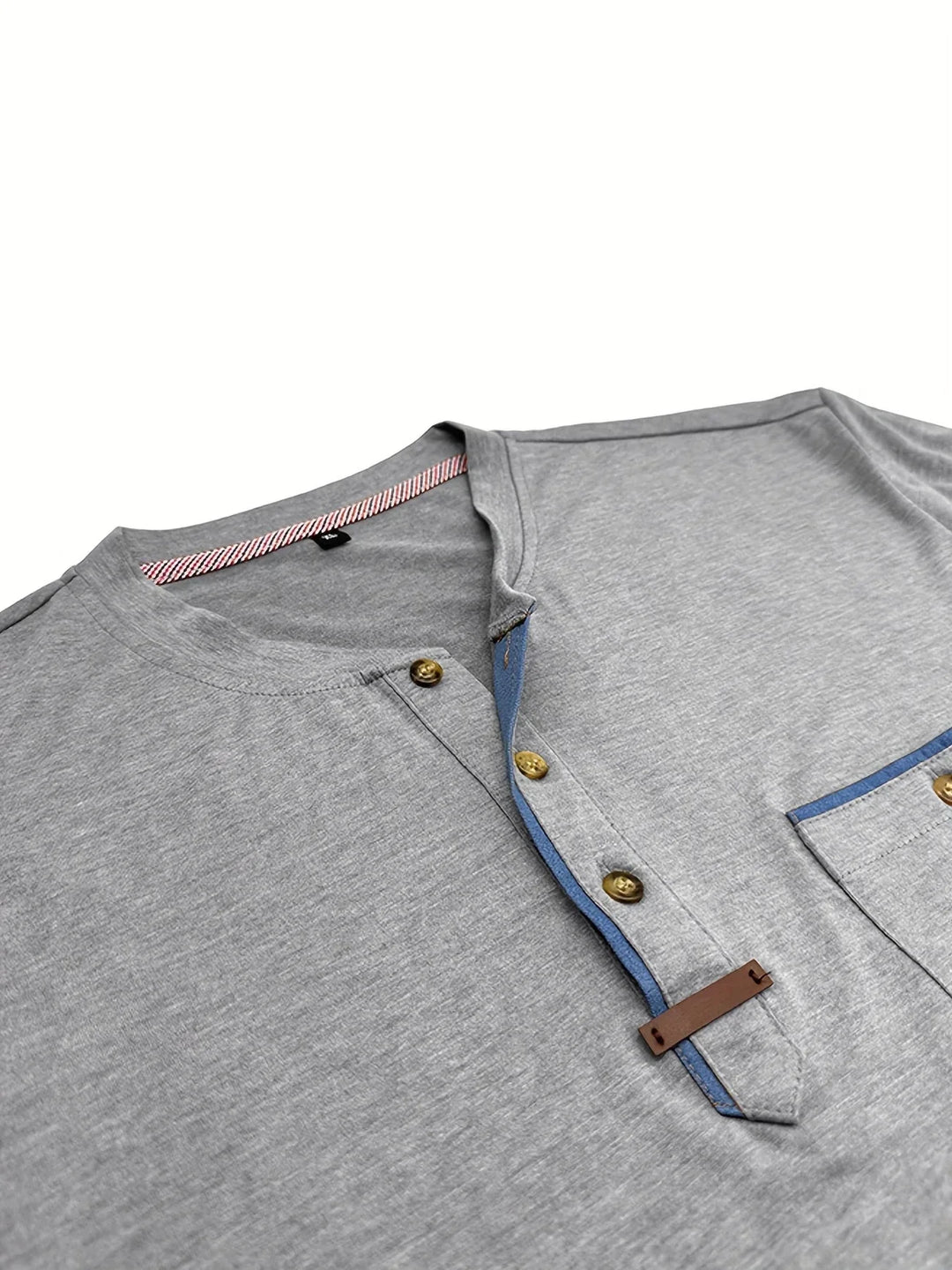 Azel | Camiseta de cuello redondo elegante con bolsillo