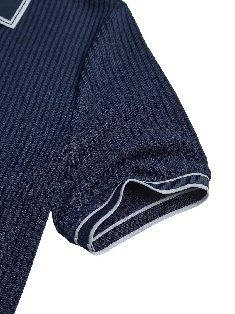 Azel | Polo elegante de manga corta