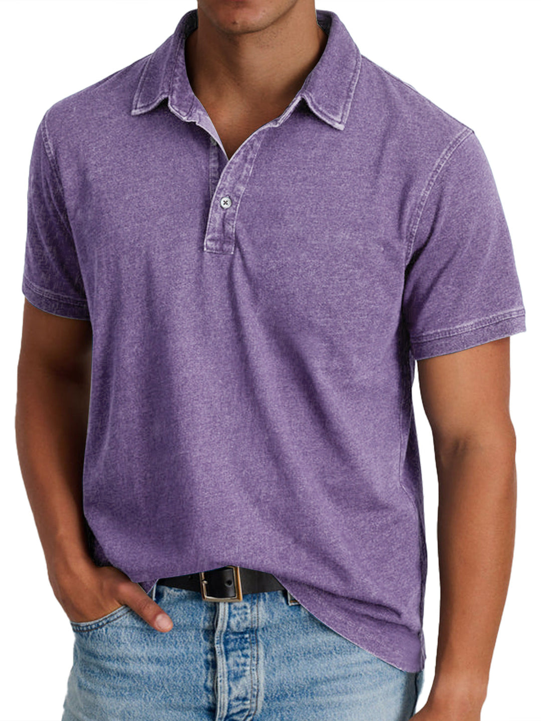 Azel | Polo con cuello para hombres