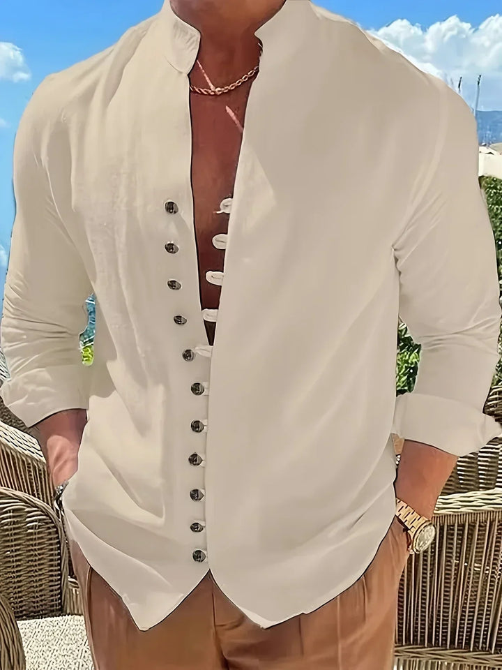 Hugo | Camisa ligera de algodón de manga larga