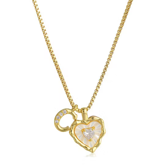 Elisa™ — Collar Corazón Personalizado, Elegancia Eterna