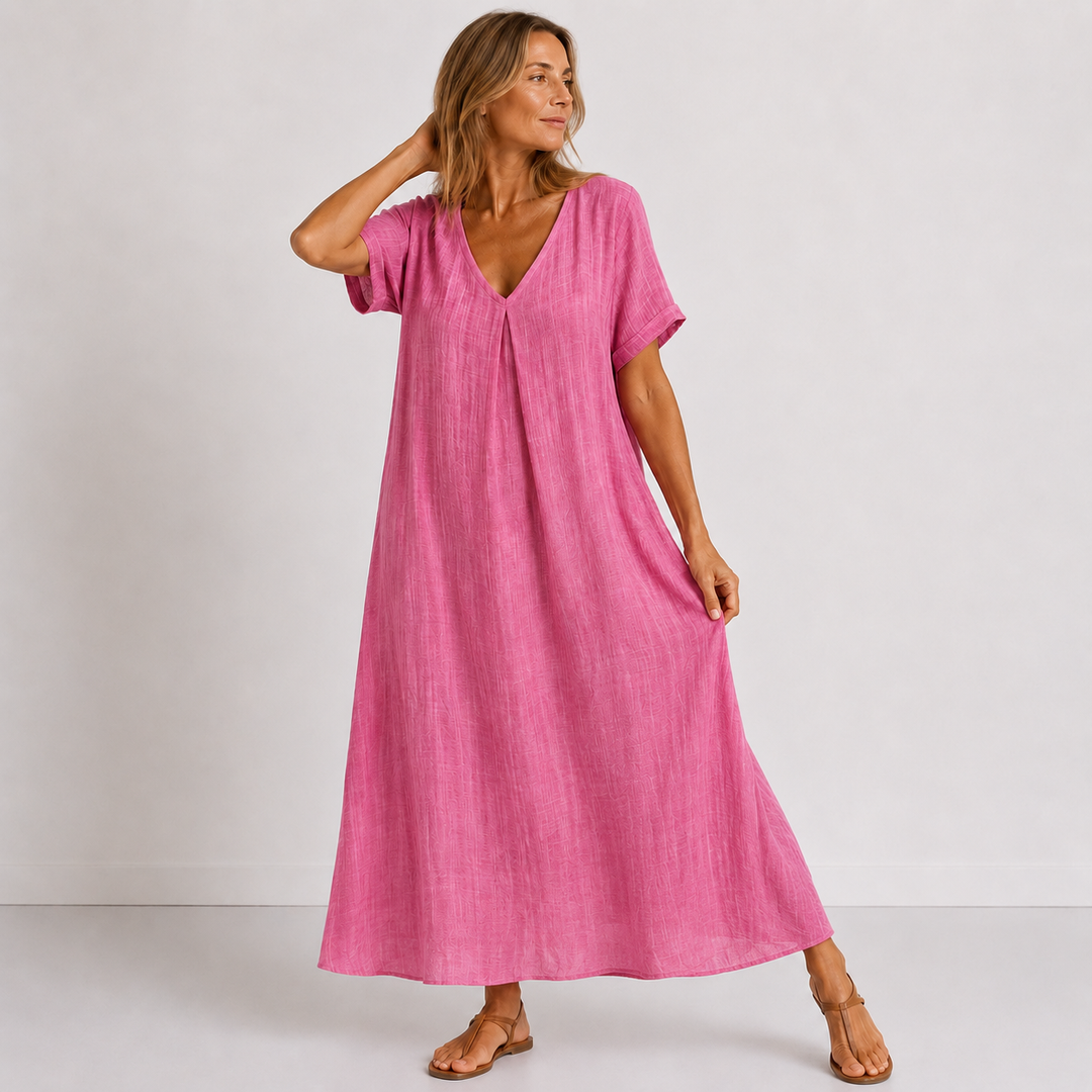 Marina | Vestido Maxi Fluido