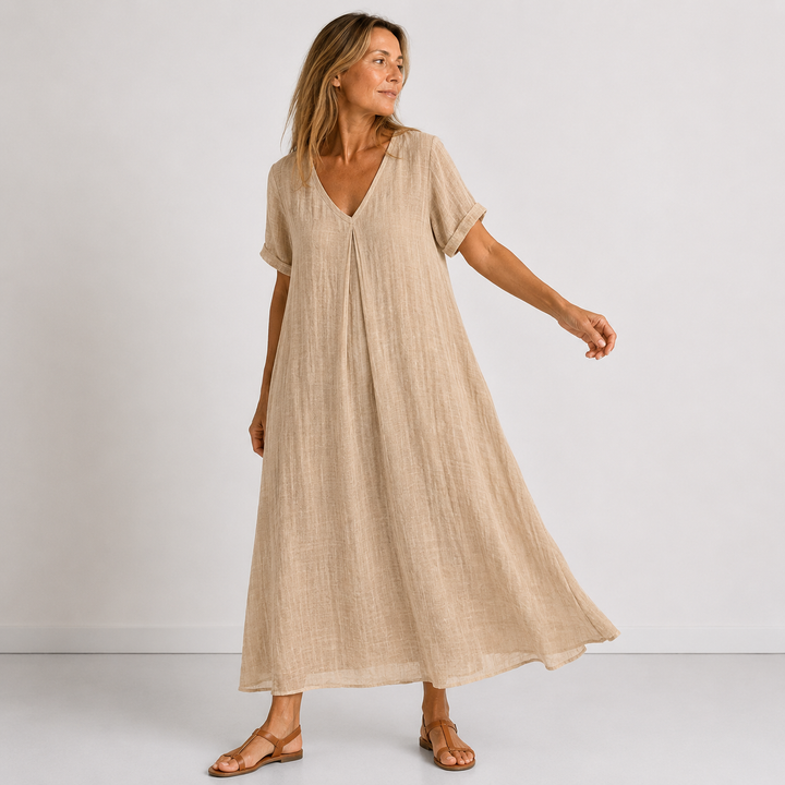Marina | Vestido Maxi Fluido