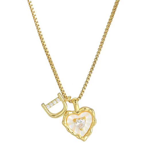 Elisa™ — Collar Corazón Personalizado, Elegancia Eterna