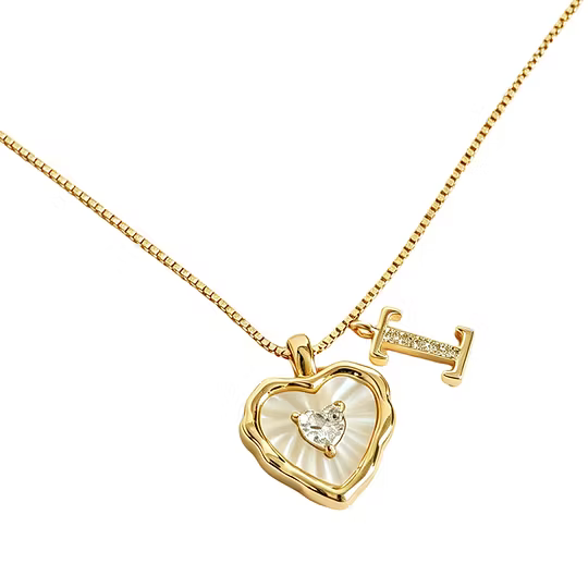 Elisa™ — Collar Corazón Personalizado, Elegancia Eterna