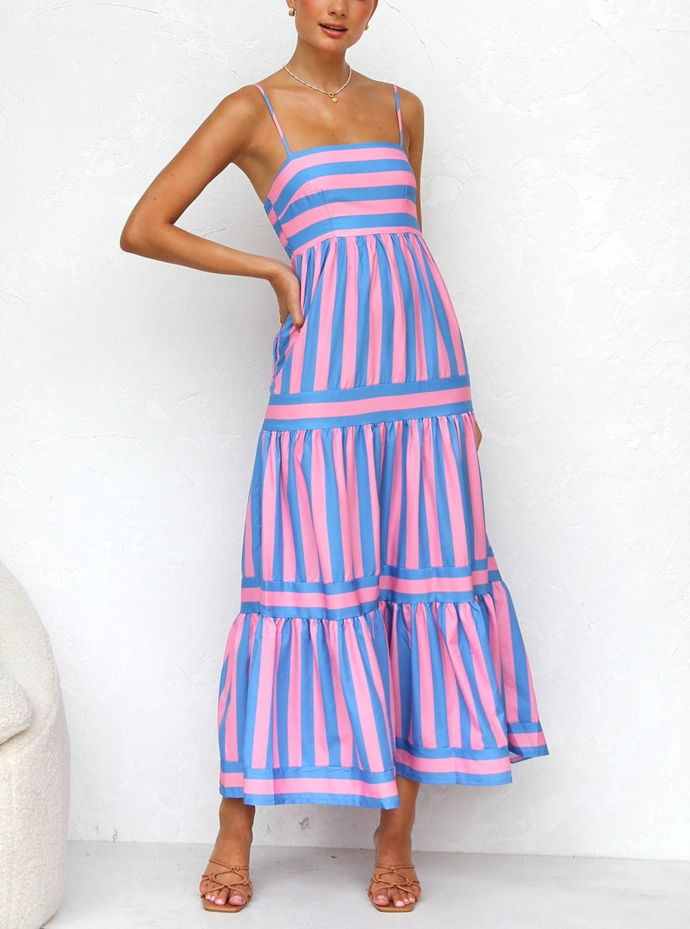 Flor – Vestido de tirantes - Musa de Ibiza
