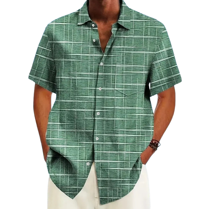 Gonzalo | Camisa elegante de rayas y cuadros