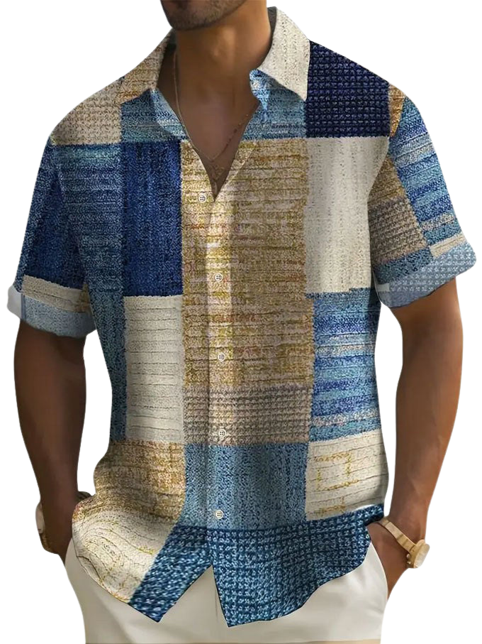 Facundo | Camisa elegante de manga corta Sevilla