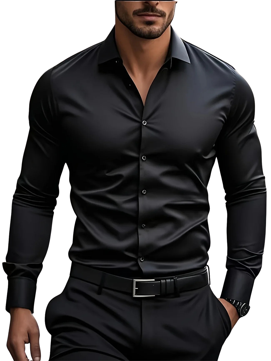 Gerardo | Camisa elegante de manga larga con botones
