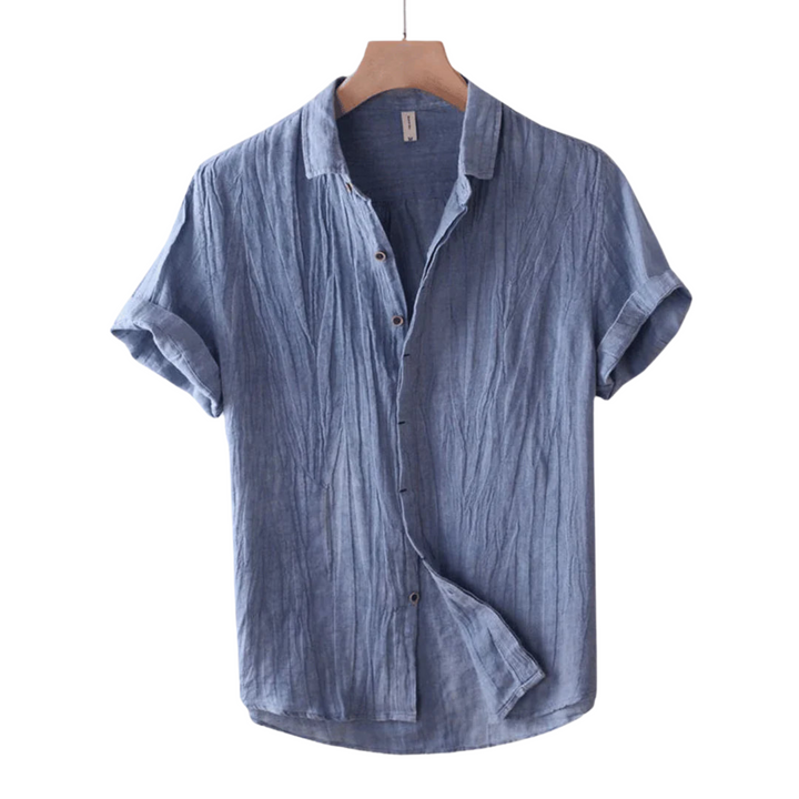 Azel | Camisa elegante de manga corta con botones