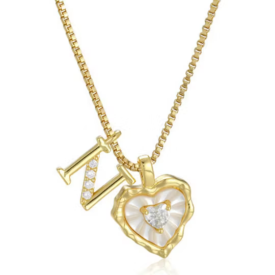 Elisa™ — Collar Corazón Personalizado, Elegancia Eterna
