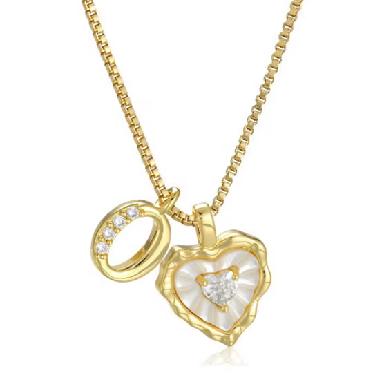Elisa™ — Collar Corazón Personalizado, Elegancia Eterna