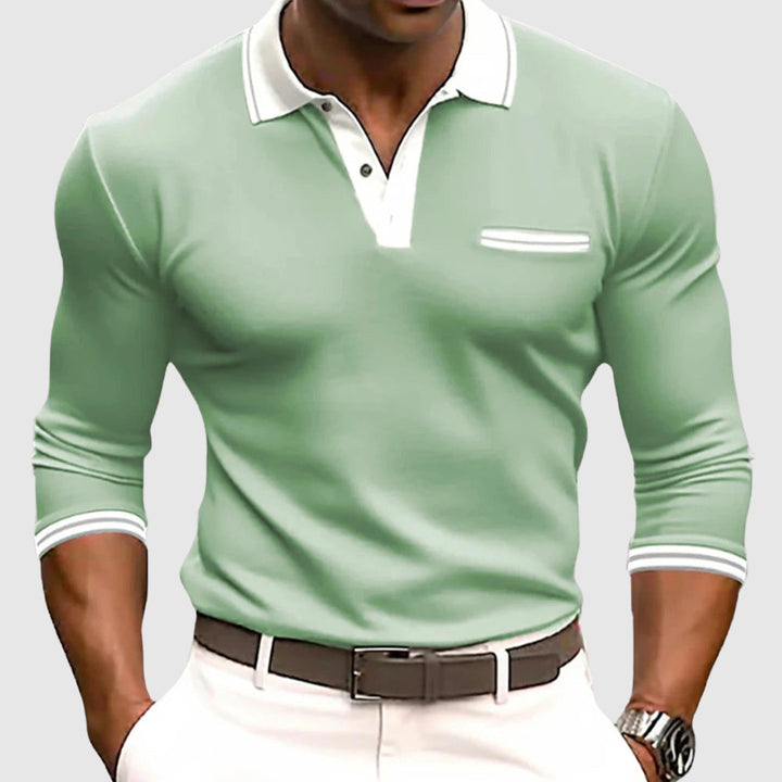 Álvaro | Camisa con detalles contrastantes elegantes