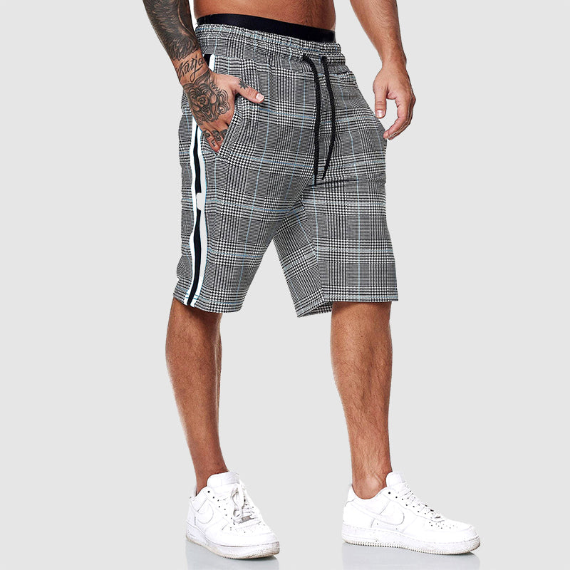 Samuel – Pantalones cortos a cuadros Alpha - Musa de Ibiza