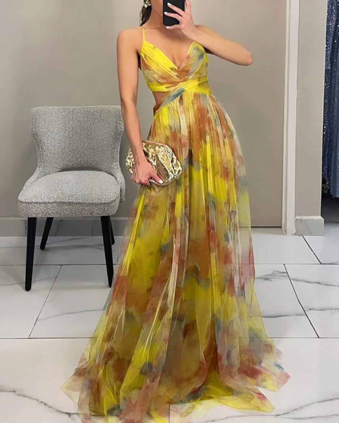 Catalina | Vestido Maxi Floral