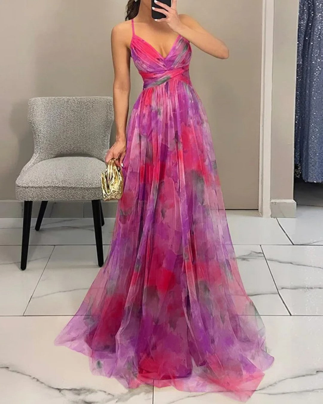 Catalina | Vestido Maxi Floral