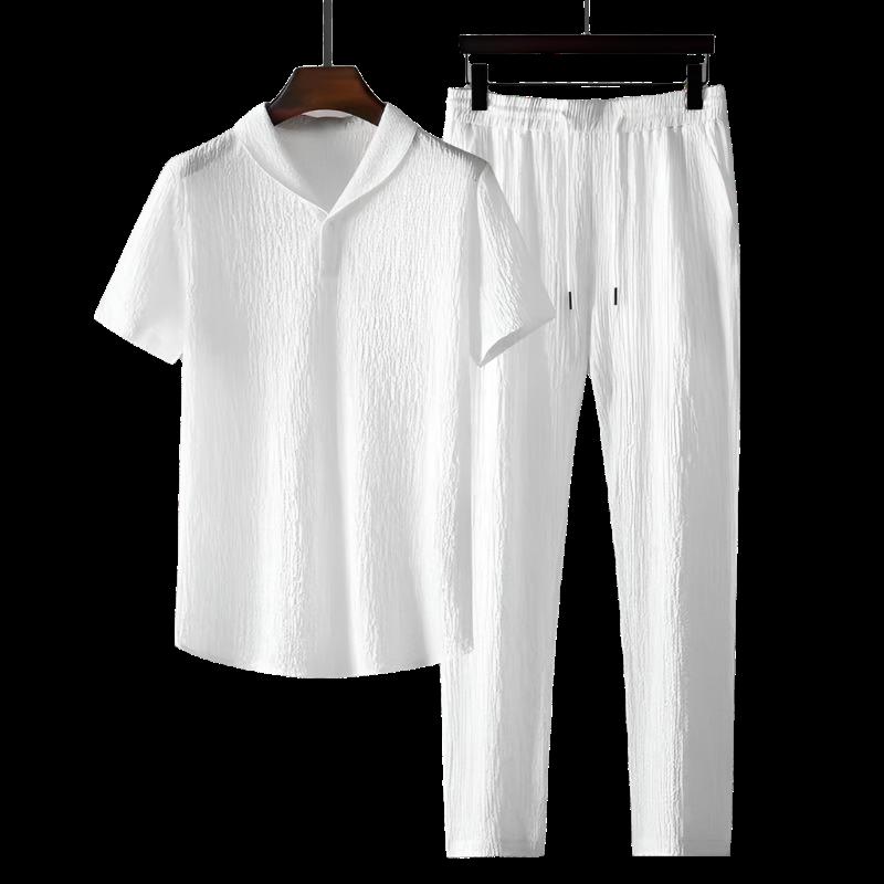 Francisco – Polo y pantalón de algodón - Musa de Ibiza