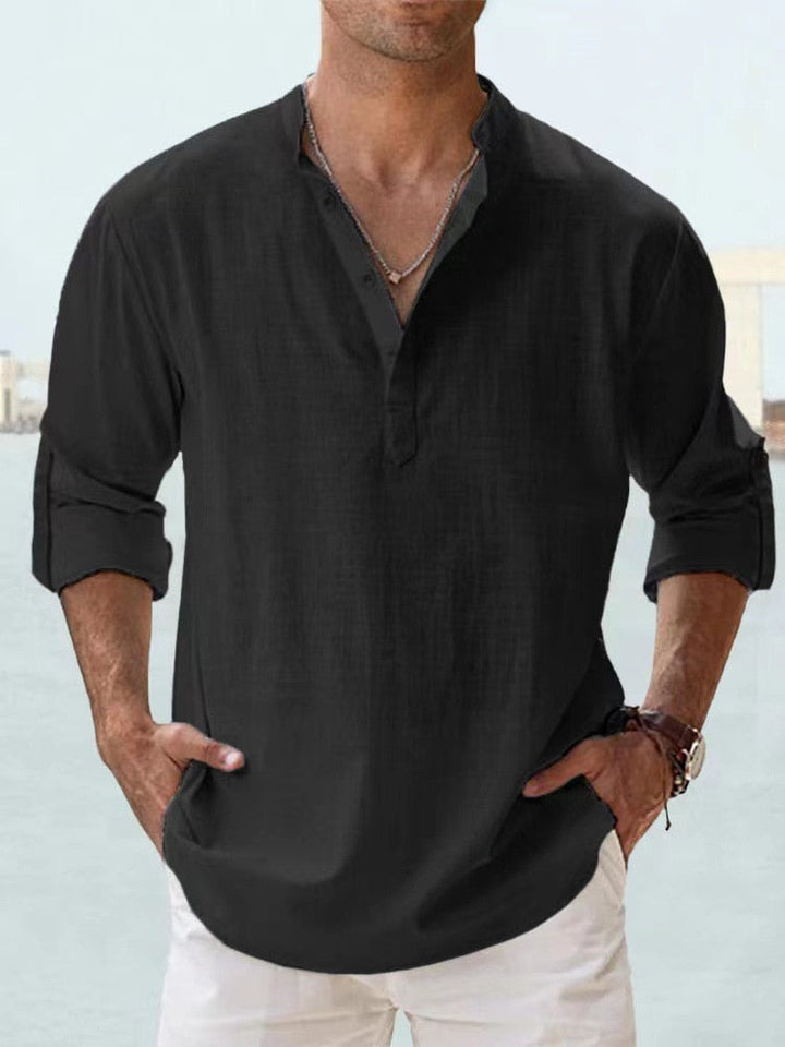 Leo | Camisa de lino traspirable