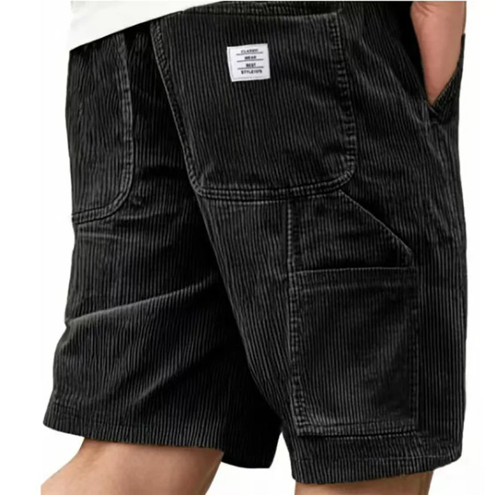 Felix | Pantalones cortos retro acanalados